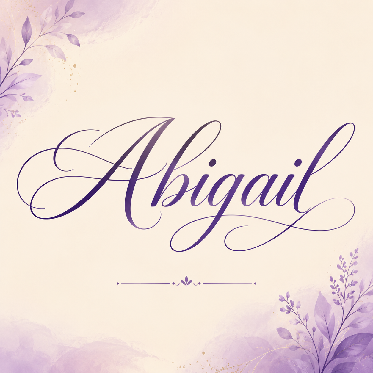 Curvioo 的 Abigail 花体预览