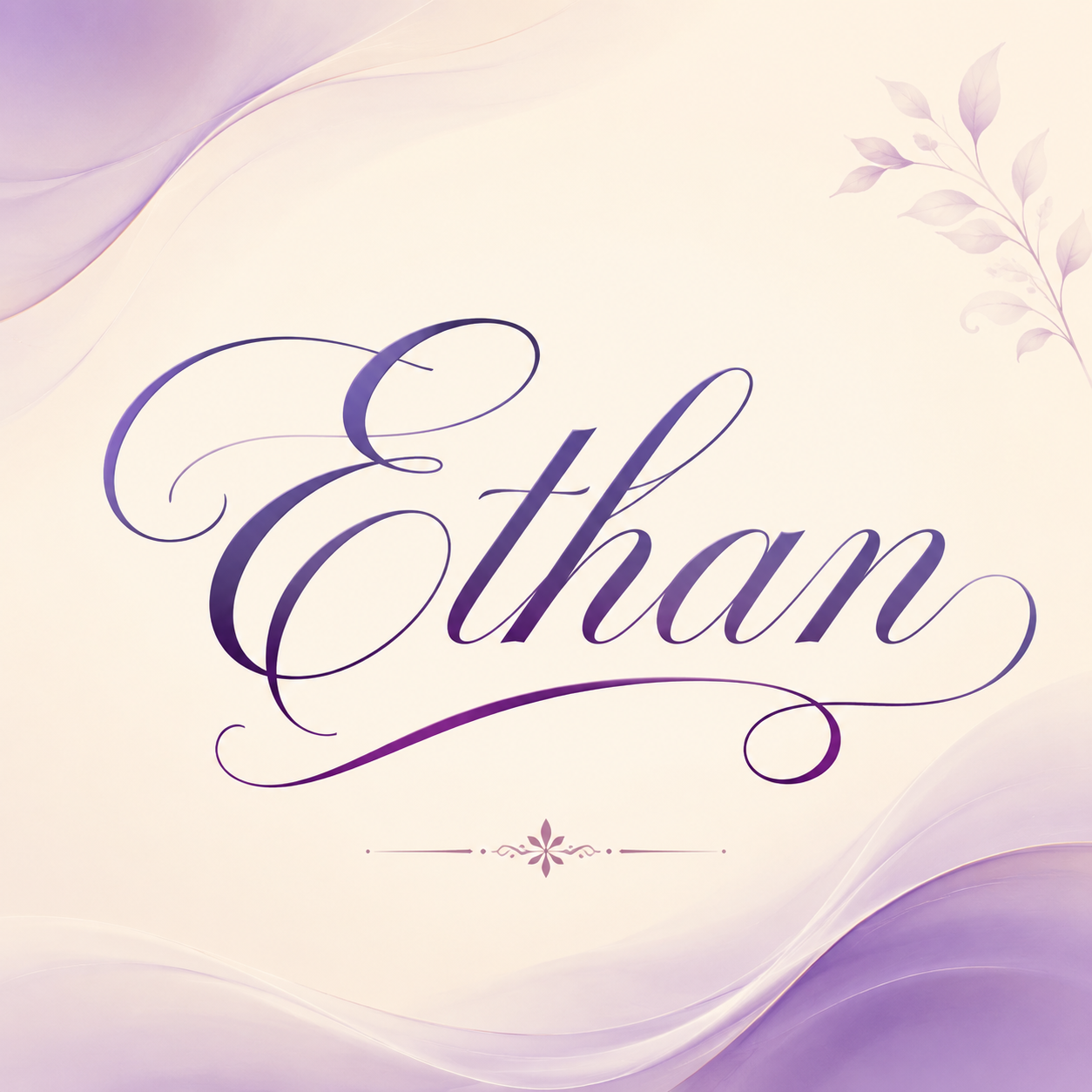 Curvioo 的 Ethan 花体预览