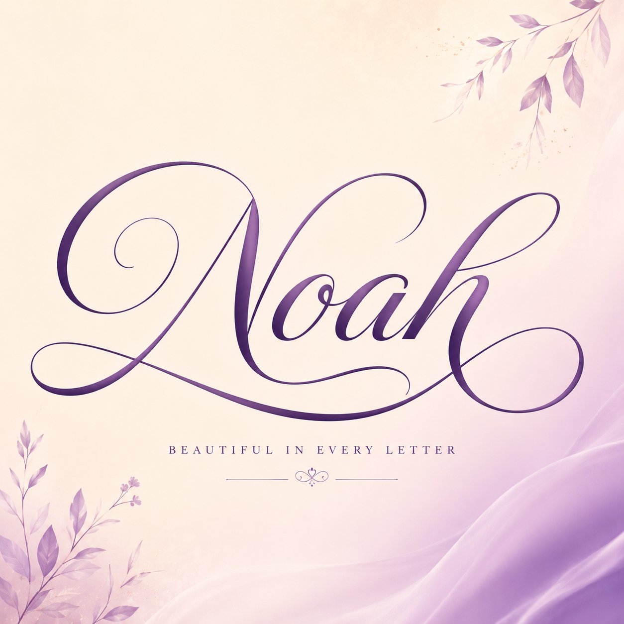 Curvioo 的 Noah 花体预览