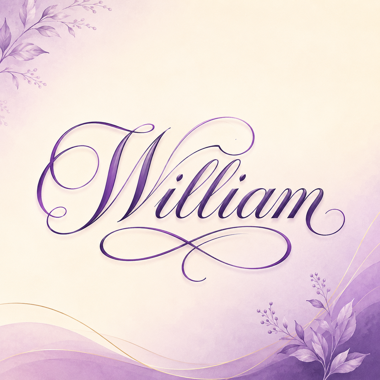 Curvioo 的 William 花体预览